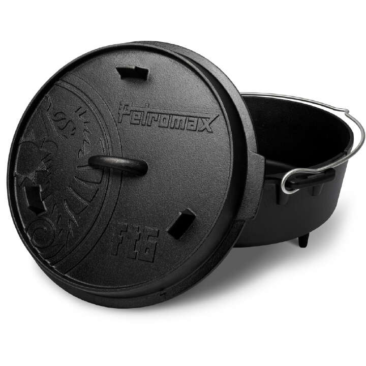 Petromax Feuertopf ft 6 mit Füßen 36,5 x 20 x 33 cm